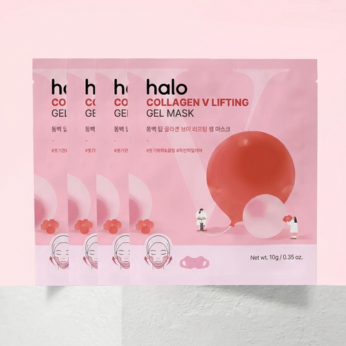 Halo Deep Collagen V Lifting Gel Mask (4-Pack)